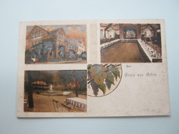 BEBRA , Hotel ,   Schöne Karte  Um 1921 - Bebra