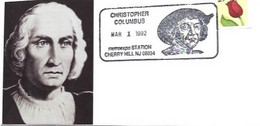 United States & FDC  500 Years Of Christopher Columbus, Cherry Hill 1992 (7459) - 1991-2000