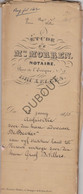 Leuven/Herent - Notarisakte En Documenten - Graaf Devillers 1846 (V1844) - Manuscrits