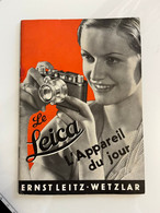 Le LEICA Leica * Appareil Photo * Livret Publicitaire Ancien Illustré 32pages * ERNST LEITZ WETZLAR * Photographie - Photographie