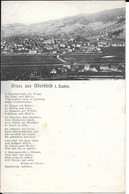 Gruss Aus Oberkirch I. Baden (avec Poême) Edmond Basy - Oberkirch