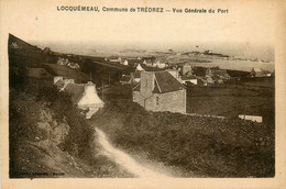 Trédrez * Village Hameau Locquémeau * Route Et Vue Générale Du Port - Andere & Zonder Classificatie