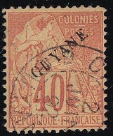 Guyane N°26 - Oblitéré - TB - Usati