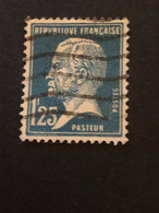 Timbre 180 Pasteur 1fr25 Bleu - Oblitérés