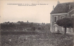 CPA - 78 - PONCHARTRAIN  - Maison De Retraite Et Panorama De Neauphie - Andere & Zonder Classificatie