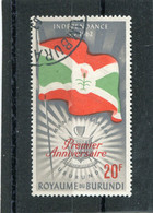 BURUNDI   N°  33  (Y&T)  (Oblitéré) - Usati