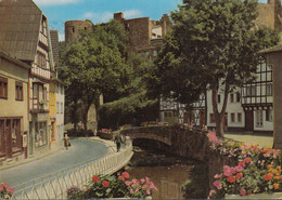 D-53902 Bad Münstereifel - Am Entenmarkt Mit Blick Auf Die Burg - Nice Stamp - Bad Münstereifel