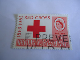 RHODESIA  NYASALAND  USED STAMPS RED CROSS - Rhodesia & Nyasaland (1954-1963)