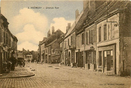 Prémery * La Grande Rue Du Village * Commerces Magasins - Autres & Non Classés