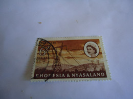 RHODESIA  NYASALAND  USED STAMPS ENERGY - Rhodesia & Nyasaland (1954-1963)