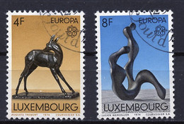 Luxembourg - Luxemburg 1974 Y&T N°832 à 833 - Michel N°882 à 883 (o) - EUROPA - Oblitérés