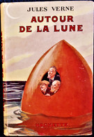 Jules Verne - Autour De La Lune - Bibliothèque Verte - ( 1941 ) . - Bibliotheque Verte