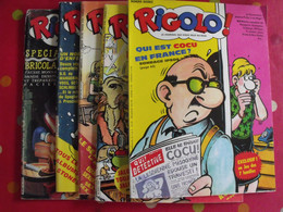 Lot De 5 Numéros Du Magazine Rigolo ! De 2004 - Sonstige & Ohne Zuordnung