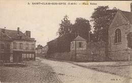 95 - Saint-Clair-sur-Epte (Val D'Oise) - Place Rollon - Saint-Clair-sur-Epte