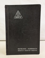 Betriebs-Handbuch INDEX 24-INDEX 36- INDEX 52. - Tecnica