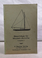 Beschläge Für Modell-Schiffe. Ausgabe L. - Sonstige & Ohne Zuordnung