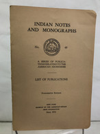 Indian Notes And Monographs No.49.. - 4. Neuzeit (1789-1914)