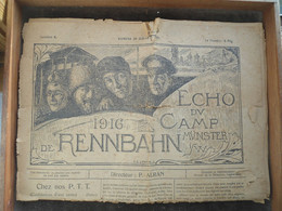 Echo Du Camp De Rennbahn Munster 1916 - 1914-18