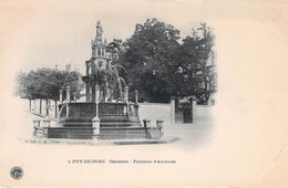 CPA - 63 - CLERMONT FERRAND - Précurseur - Fontaine D'Ambroise - TCF - Dos Non Divisé - Clermont Ferrand