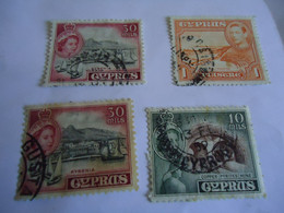 CYPRUS  USED   STAMPS LOT 4 - Autres & Non Classés