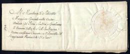 Cover 1794, Lettera Di 11 Pagine A Firma Autografa Di Vittorio Amedeo III Di Savoia In Data 23.1 Al Maggiore Generale De - Sardinië