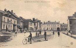 76-LA FEUILLE-PLACE DE LA POSTE - Autres & Non Classés