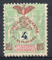 Nvelle CALEDONIE Timbre-Poste N°84* Neuf TB  Cote : 4€00 - Ungebraucht