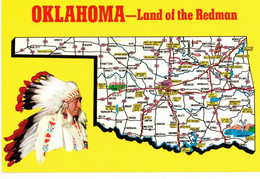 OKLAHOMA  LAND OF THE REDMAN  (U.S.A.) - Oklahoma City