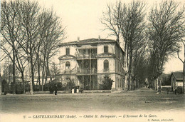 Castelnaudary * Place Et Chalet H. BRINGUIER * L'avenue De La Gare - Castelnaudary