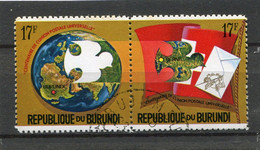 BURUNDI   N°  623 Et 624  (Y&T)  (Oblitéré) - Used Stamps