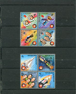 BURUNDI   N°  637 A 644  (Y&T)  (Oblitéré) - Used Stamps