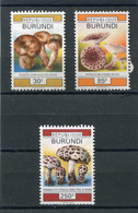 BURUNDI   N°  975-976-979 (Y&T)  (Neuf Sans Gomme) - Gebraucht