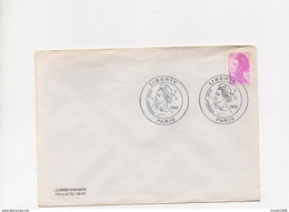 Enveloppe 1er Jour Type Liberté Delacroix Par Gandon  Paris  3 Novembre 1982  0,90 (YT 2242) - 1980-1989