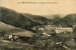 Hérimoncourt * La Chapotte Et Route De Meslières * Vue Sur Le Village Hameau - Andere & Zonder Classificatie