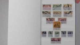 O 1920/23, Inflation, Zusammenstellung Von 80 Briefmarken Mit Besonderen Abstempelungen, Ungewöhnlicher Bestand Im Album - Andere & Zonder Classificatie