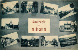 Les Sièges * Souvenir De La Commune * Cpa 10 Vues - Sonstige & Ohne Zuordnung