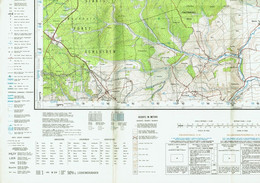 Institut Géographique Militaire Be - "LOSHEIMERGRABEN" - N° 50A/5-6 - Edition: 1960 - Echelle 1/25.000 - Cartes Topographiques
