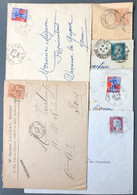 France LOT De 10 Enveloppes, Départements SEINE ET MARNE - 2 Photos - (B2376) - 1961-....