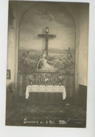 GRANGES SUR VOLOGNE - Carte Photo Intérieur D'Église - L'Autel - Souvenir Du 5 OCT. 1924 - Photo MARCHAL à GRANGES - Granges Sur Vologne