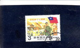 TAIWAN-FORMOSA  1981 - Yvert   1373° - Repubblica - Gebraucht