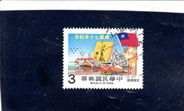 TAIWAN-FORMOSA  1981 - Yvert   1374° - Repubblica - Oblitérés