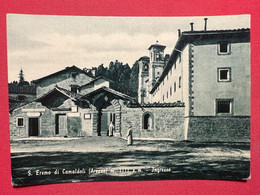 Cartolina - S. Eremo Di Camaldoli ( Arezzo ) - Ingresso - 1957 - Arezzo