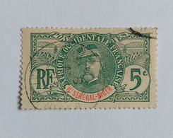 N° 4      Général Faidherbe  -  5c  Vert - Used Stamps