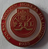 PZHL Poland Ice Hockey Federation  Association Union PINS A10/8 - Sports D'hiver