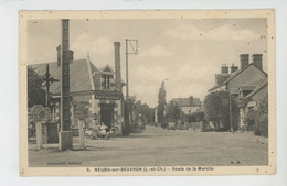 NEUNG SUR BEUVRON - Route De La Marolle (CAFE DE LA CROIX ) - Neung Sur Beuvron