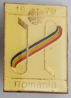 1979 World Ice Hockey Championships, Romania Ice Hockey  PINS A10/8 - Sports D'hiver