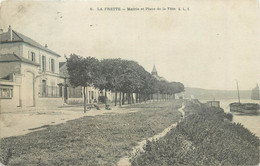 LA FRETTE SUR SEINE - Lot De Trois Cartes Diverses, Mairie, Bords De Seine, L'église. - La Frette-sur-Seine