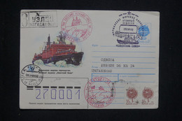 RUSSIE - Cachets Polaire Sur Entier Postale En 1992, à Voir  - L 133137 - Covers & Documents