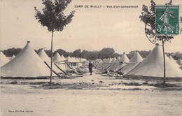 CPA MILITARIAT - CAMP De MAILLY - Vue D'un Campement - Morillon Editeur - Caserme