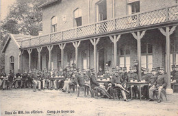 CPA MILITARIAT - CAMP De BEVERLOO - Mess Des Officiers - Editeur Mondelaers - Kazerne